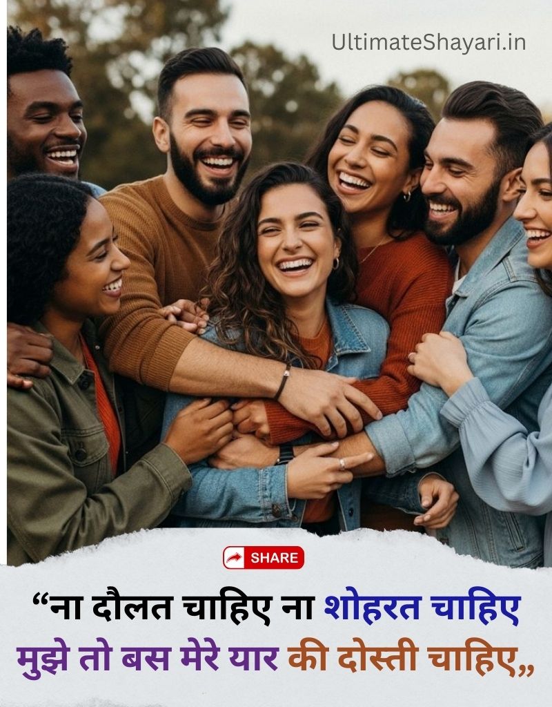 Dosti Shayari in hindi