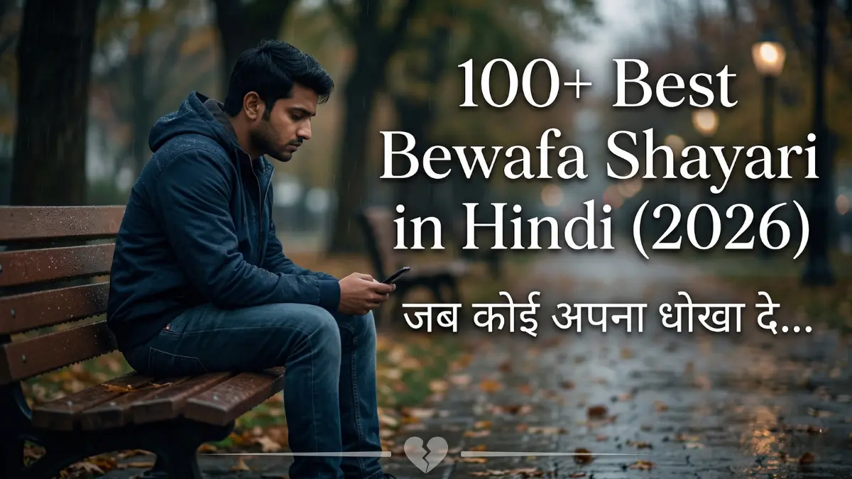 Bewafa Shayari in Hindi