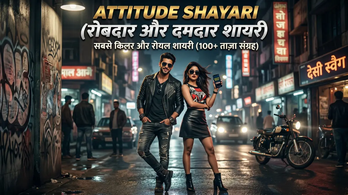 Attitude Shayari