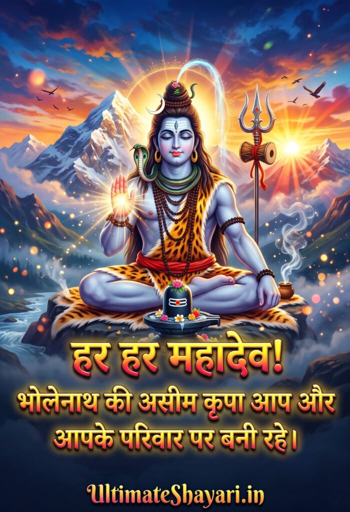 Bhole baba Good Morning Images