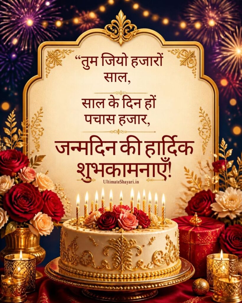 Birthday Wishes in Hindi