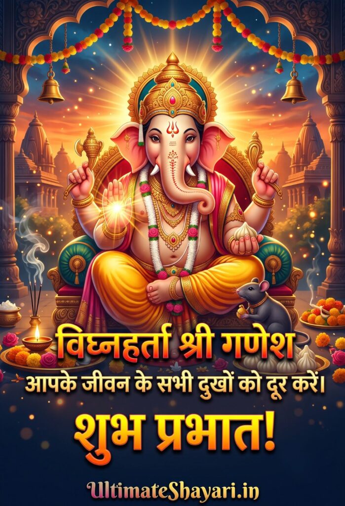 Ganesh ji Good Morning Images
