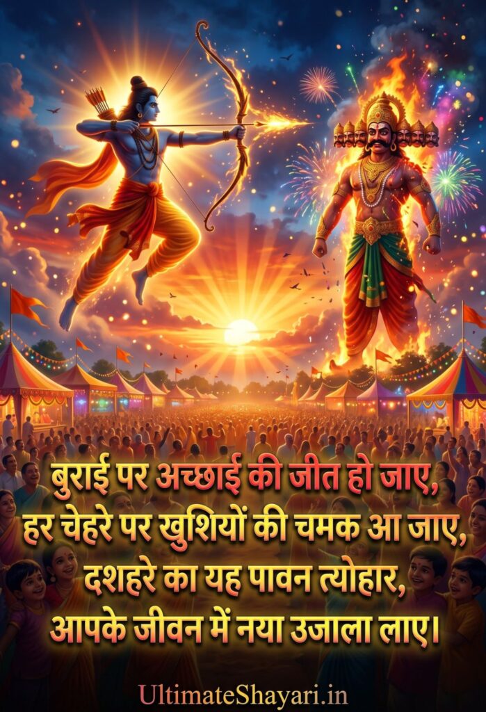 Dussehra Shayari in Hindi